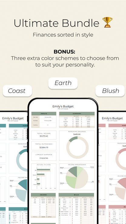 Rooted Budget Planner